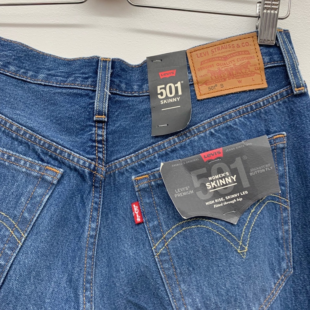Levi’s 501 skinny size 29 x 28